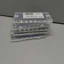 4 x 150Pieces M6-1.0mm Nylon Lock Nuts,SpzcdZa 304(A2-70) Stainless Steel LockNuts for Industrial and Construction Fasteners;Standard Metric Thread Nylock Nuts