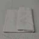 Titanker Extra Long Shower Curtain Liner Washable, 72 x 84 Inches, White Shower Liner Fabric with 2 Magnets, Waterproof Bathroom Long Shower Liner Polyester Soft Lightweight, White