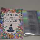 Adult Coloring Book for Women with 36 Dual-Tip Markers, 30 Patterns Spiral Bound Coloring Books for Adults Relaxation, Anxiety Relief Mindfulness Relaxation Gifts for Women