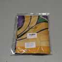 Blulu Mardi Gras Door Cover, New Orleans Carnival Front Door Decorative Hanging Welcome Banner Flag Fabric Happy Mardi Gras Sign Masquerade Party Backdrop for Party Favors, 78.7 x 35.4 Inch