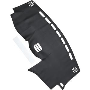 Dashboard Cover Dash Cover Mat Carpet for Lexus RX330 2004-2006 Black Faux Leather 1 Pc Anti-Slip Car Interior