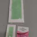 116PCS Wax Strips for Hair Removal, Facial Hair Removal For Women At Home Waxing Kit for Women Face and Body | 116 Waxing Strips & 8 Oil Wipes for All Skin Types