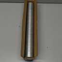 2" x 16.5" Length Universal Stainless Steel Exhaust Flex Pipe, 2 Inch Flexible Exhaust Pipe