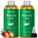 Dersie (Pack of 2) Batana Oil: Organic Batana Oil from Honduras - 100% Pure & Natural - 4 fl oz Per Bottle
