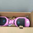 Gyroor Self Balancing Scooter New G13 All Terrain Balancing Scooter with LED Lights, Self Balancing Off Road with Bluetooth for Kids ages 6-12 and Adults-Pink