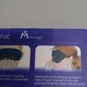 Mavogel Cotton Sleep Eye Mask - Breathable Light Blocking Sleep Mask, Soft Comfortable Night Eye Mask for Men Women, Eye Cover for Travel/Sleeping/Shift Work, Includes Travel Pouch (Purple)