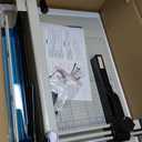 HFS(R) Heavy Duty Guillotine Paper Cutter 400 Sheet Capacity | Solid Steel Construction (A4-12'' Paper Cutter)