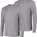 Hanes Men's Long Sleeve XL Grey