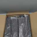 TURSTIN Set of 8 Furniture Legs 6 Inch Square Solid Wood Couch Legs Replacement Sofa Legs Mid Century Furniture Feet for Armchair Bed Dresser Cabinet Include Installation Hardware, Brown