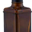 Soap Dispenser,10 Oz Antique Design Thick Glass Hand Dispensers; with 304 Rust Proof Stainless Steel Pump, for Kitchen, Bathroom- Oil Rubbed Bronze