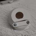 RVGUARD 125V 30 Amp RV Power Inlet, White, Twist Locking, Power Plug with 3 Stainless Steel Pins and Screws