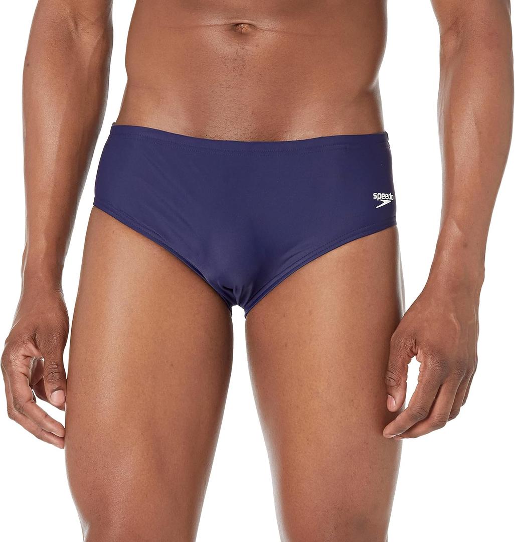 Speedo Men's Swimsuit Brief Powerflex Eco Solid Adult (36)