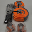 TICONN 3''x20' Recovery Tow Strap, Break Strength 35,000 lbs Tested Tree Saver, Triple Reinforced Webbing and Loop Straps Kit, Winch Snatch Strap (20' Recovery Deluxe Combo)
