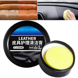 Leader Cleaning and Care Cream & Cleaning Paste for Leather Care, Multifunctional Leather Cleaning Cream, Car Leather Repair Cream, Automotive Interior And Furniture Leather Cleaning Cream(1PC, 260g)