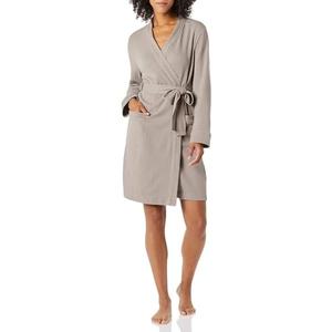 Amazon Essentials Women's Lightweight Waffle Mid-Length Robe L