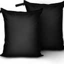 OTraki 2 Pack Laundry Bags 16x20 inch Wet Dry Bag for Swimsuit and Towels Medium Travel Dirty Clothes Bag Machine Washable Laundry Sack for Gym Beach Drying Do Not Exceed 176 Black