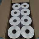2500 PCS Thermal Shipping Labels 4x6, White Perforated & Smudge-Proof Direct Thermal Labels (250 Labels/Roll), Compatible with Zebra, Rollo, Jadens, Nelko (10 Rolls)