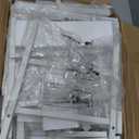 Furologee 4-Tier Ladder Shelf,Small Bookshelf with 2 Drawers,Vertical Bookcase Storage Rack Organizer,Display Bookshelves for Living Room,Bedroom,Bathroom,Home Office,Kitchen,White