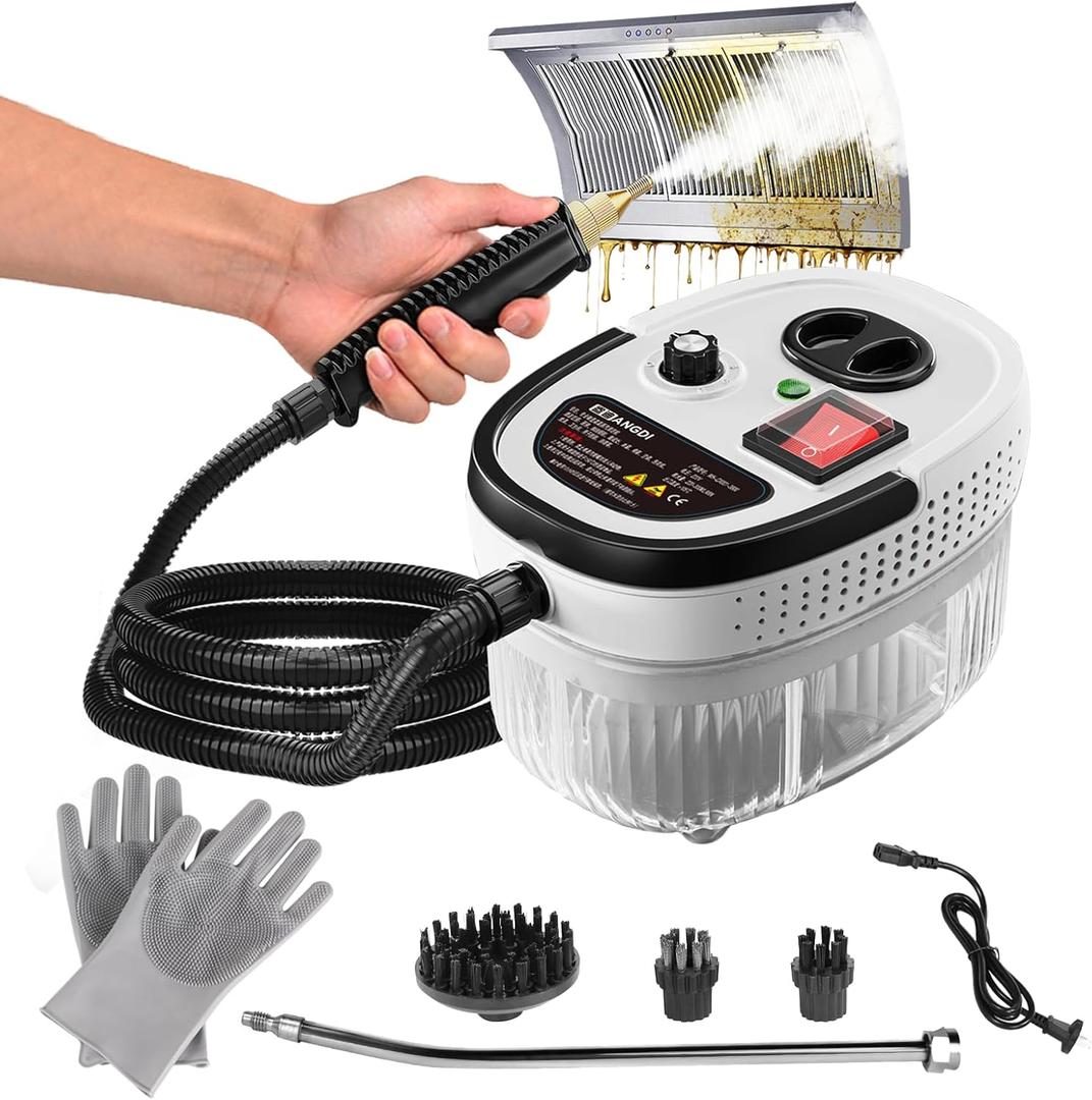 Handheld Steam Cleaner,Portable High-Pressure Steam Cleaner,Quickly Generate High-Temperature Pressurized Steam for Deep Cleaning of Kitchen, Bathroom, Car and Sofa Windows