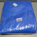 Aulock Heavy-Duty 15FT Pool Liner Pad for Round Above Ground Pools - Swimming Pool Mat Tarp to Prevent Punctures and Weed Barrier (Blue)