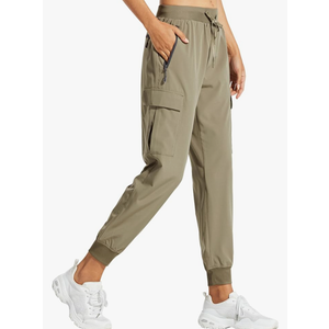 Libin Women's Cargo Joggers Lightweight Quick Dry Hiking Pants Athletic Lounge Casual Travel Petite/Regular/Tall S
