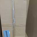 Ottoman with Storage, Storage Ottoman Bench with Safety Hinge,Large End of Bed Bench,Upholstered Entryway Bench with Seating for Bedroom, Living Room, Put 500 Books,White