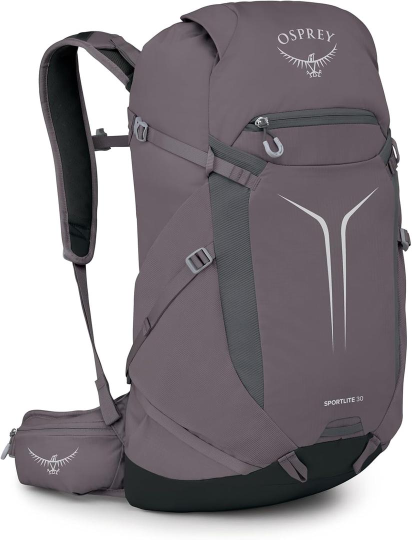 Osprey Sportlite 30L Lightweight Hiking Backpack, Purple OS, Medium
