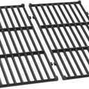 17.5 Inch 7637 Cooking Grates for Weber Spirit & Spirit II 200 Series Spirit E210 Spirit E220 Spirit S210 S220 with Front Control, Cast Iron Grates Replacement Parts for Weber Spirit 2 Burner E-210