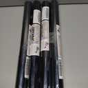 4 x Window Film 17.5" x 118.1" Window Film for Ultimate Privacy and Sun Blocking Room Darkening Tinted Film Removable Static Cling Black Film for Home, Garages and RVs