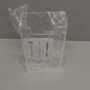 Acrylic Napkin Holder Clear Vertical Guest Towel Dispenser 4mm Thick, Waterproof Stackable Hand Towel Box for Bathroom Kitchen Dining Table Home Hotel, Modern Gift (Vertical)