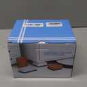 ANNKUT Rectangle Bed Risers, 3 Inch Heavy Duty Adjustable Furniture Risers for Bed Sofa Table and Couch Lift，Support Up to 1,300 Lbs (4 Pack-Black)