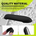 Upgraded Car Backup Camera Rain Shield Silicone,Wider Backup Camera for Car Rain Cover for Clear Reversing Image,Self-Adhesive Reverse Cameras Rains Shield Car Accessories(Small:For widths:0.63-0.9)