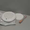 BQAN Nail Dust Collector, 80W Powerful Adjustable Extractor with Brush and 2 Reusable Filters, Nail Vacuum Dust Collector for Acrylic Gel Nail Polishing, Salon & Home