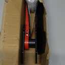 Brake Caliper Compression Tool, Caliper Piston Compressor Tool With Additional 2 pcs Large Steel Plate and 2 Hooks, 360Adjustable Brake Caliper Tool for Single Twin Quad Piston Calipers (Red)