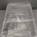 Extra Large Stainless Steel Litter Box with Lid, High Sides Enclosed Cat Litter Box for Big Cats & High Peeing, Anti-Leak & Odor Control Metal Litter Pan, Easy Clean Non-Stick Kitty Litter Box (6"Deep Light Grey (1 Pack))