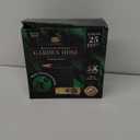 Garden Hose, NON-EXPANDABLE Garden Hose, Super Light Weight Hose, No Burst, 3/4 inch Solid Brass Connectors, 25 Ft, Grassy Green