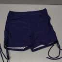 Yonique Women's Swim Shorts High Waisted Bathing Suit Bottoms Tummy Control Boy Shorts Board Shorts S