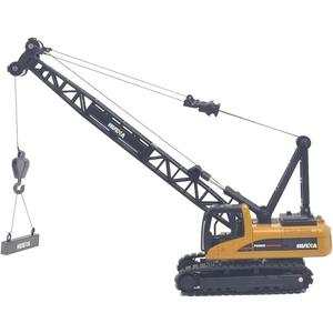 Ailejia Construction Trucks Toys Crane Truck 1/50 Scale DieCast Truck Engineering Car Metal Construction Vehicles Crane Machine Model Toy for Boys (Crawler Crane)