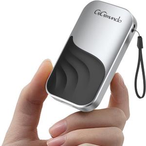 GiGimundo G20 2TB External SSD, Portable SSD, Up to 2000MB/s via USB-C 3.2 Gen 2x2, Durable Zinc Alloy with Lanyard, Compatible with Mac iPad PC Tablet