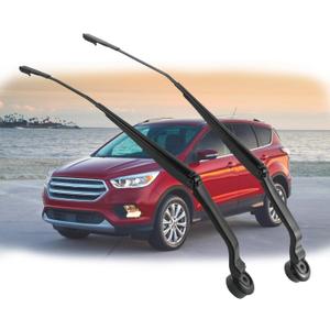 CJ5Z17527A CJ5Z17526B 1 Pair Front Windshield Wiper Arm Compatible With 2013-2019 Ford Escape Front Driver Side Passenger Side Windshield Wiper Arm Set Replaces 43513 43514 CJ5Z17526C