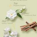 M&SENSE 2 Wicks Gardenia Scented Candle 12oz