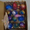 Joyin 12 Pcs Prefilled Easter Eggs with Galaxy Slime, Colorful Putty with Toys, Stress Relief Sludge Toys for Kids Easter Eggs Hunt, Basket Stuffers Filler and Party Favors