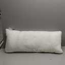 MIULEE 14x36 Inch Pillow Insert, Throw Pillow for Bed Sofa Couch Rectangle Decorative Lumbar Virgin Microfiber Stuffer