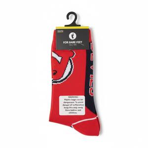 For Bare Feet Unisex Kids Crew Sock Youth (One Size, Team Color) 