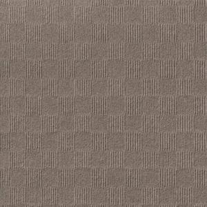 FOSS Floors 7CDMN4015PK Crochet Peelnstick Tiles N40,Taupe,PK15 (24"L x 24"W)