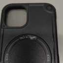 Goton for iPhone 14 Case with Privacy Tempered Glass Screen Protector & Camera Lens Protector, Compatible with MagSafe, Invisible Kickstand, Shockproof Phone Cover for iPhone 14, Black