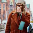 XcaseBar for Motorola Moto G Power 5G 2024 Wallet case with Zipper Credit Card HolderRFID Blocking,Flip Folio Book PU Leather Phone case Shockproof Cover Women Men for Power 5G 2024 case Blue Green