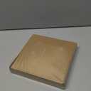 5x7 Desk Landscap Photo Album Desktop Standing Flip Photo Album on Stand Horizontal Photo Collection Tabletop (Light wood)