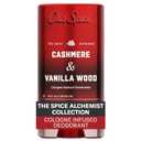 Old Spice Aluminum Free Deodorant for Men, The Spice Alchemist Collection, 24/7 Cologne Infused Scent, No Trade Off Formula, Free of Parabens & Phthalates, Cashmere + Vanilla Wood Scent, 3.0 oz