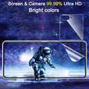 Ferilinso [Auto Dust Install] 3 Pack Inside Screen Protector for Samsung Galaxy Z Flip 7 [Phone Case Friendly], with 3 Pack Back Tempered Glass Film Accessories